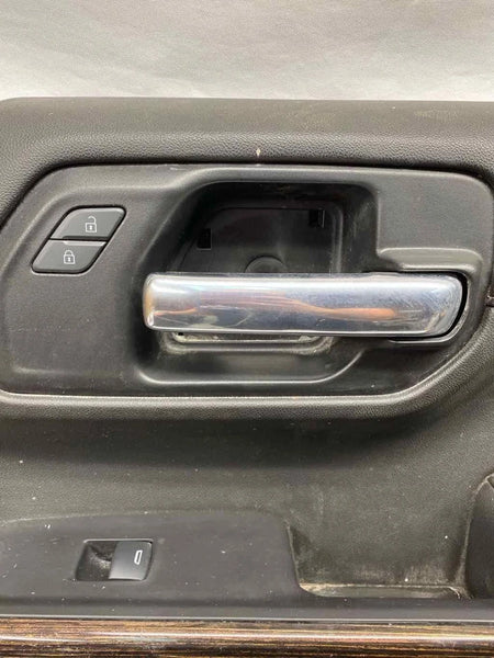 2019 TO 2022 GMC SIERRA 1500 PICKUP DOOR PANEL FRONT RIGFHT SIDE 84603601 FRONT BLACK