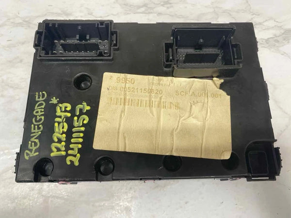 2018 TO 2020 JEEP RENEGADE FUSE RELAY CONTROL BCM UNIT ASSEMBLY OEM 00521150820