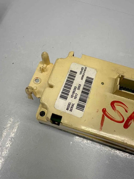 2003 TO 2006 CHEVY TRAIL BLAZER CLIMATE CONTROL HVAC AC MANUAL PANEL OEM 15195333