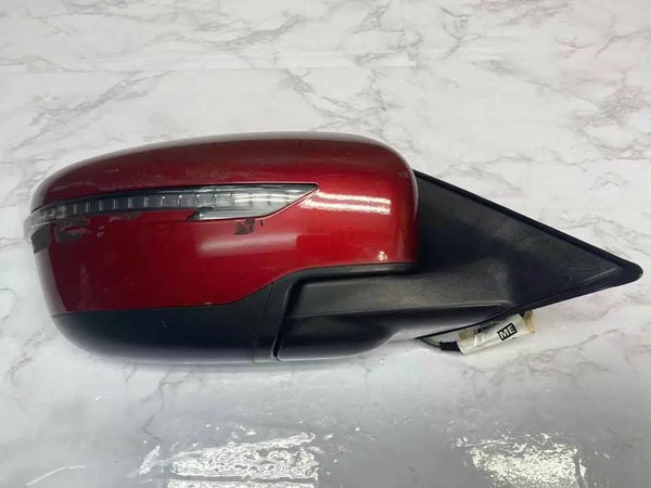 16 17 18 19 20 NISSAN ROGUE DOOR MIRROR RIGHT SIDE RED CODE NBL ASSY OEM 963019TB0A