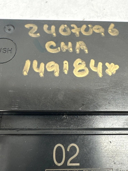 2021 TOYOTA CHR TELEMATICS CONTROL MODULE UNIT ASSEMBLY OEM 8674148071