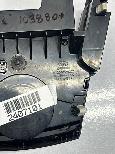 2018 HYUNDAI SANTA FE CLIMATE CONTROL AUTO PANEL SWB SPORT ASSY OEM 972504ZEA0