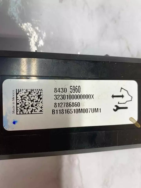 18 19 20 21 22 CHEVROLET TRAVERSE CONTROL DE CLIMATIZACIÓN HVAC AC CALEFACCIÓN UNIDAD OEM 84305960