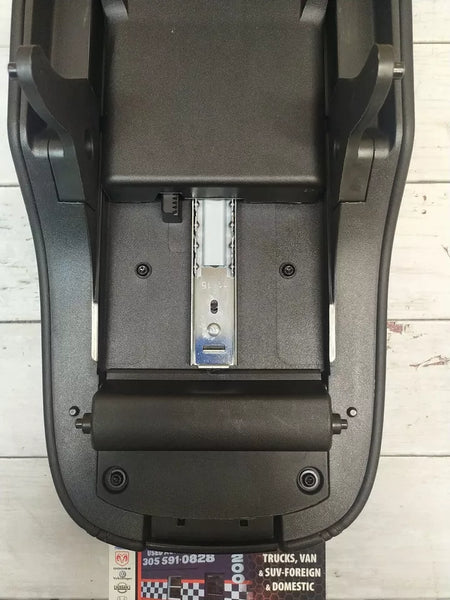 15 16 BUICK LACROSSE ARM REST CENTER CONSOLE ARM REST BLACK LEATHER OEM 09059714