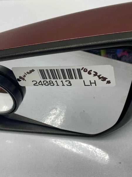 2018 TO 2023 CHEVROLET EQUINOX DOOR MIRROR LEFT SIDE RED PAINT CODE WA434B OEM 84604243