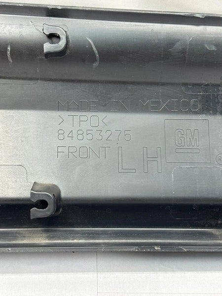 2018 TO 23 CHEVROLET EQUINOX DOOR MOLDING FRONT LEFT DRIVER SIDE ASSY OEM 84853275