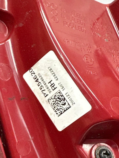 2019 2020 KIA OPTIMA TAIL LIGHT LID GATE RIGHT SIDE LED ASSEMBLY OEM 92404D4620