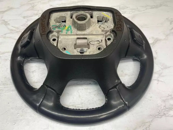 2019 CHEVROLET TRAVERSE STEERING WHEEL BLACK LEATHER ASSEMBLY OEM 84508160