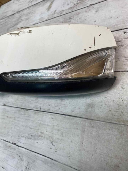 DOOR MIRROR INFINITI Q50 14 21 LEFT WHITE INSIDE COVER BROKEN MUST SEE 96302HH0A