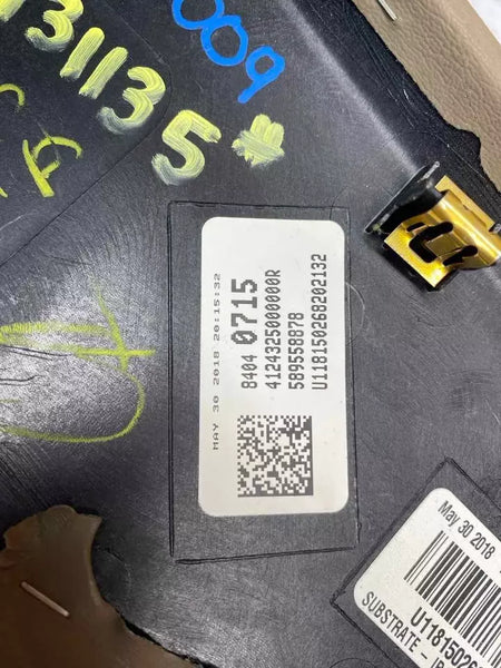 2015 16 17 18 19 20 GMC YUKON PANEL DE MOLDURA DEL TABLERO INFERIOR LADO DERECHO MARRÓN OEM 84040715