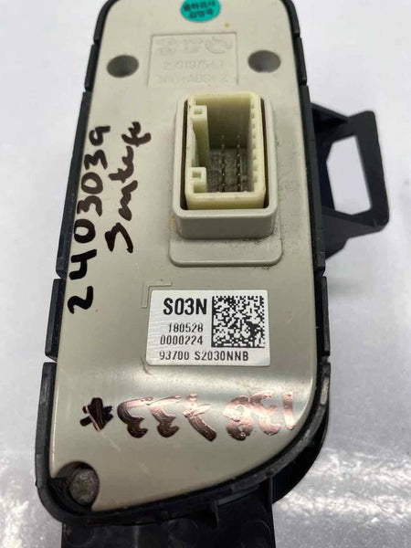2019 HYUNDAI SANTA FE CENTER CONSOLE MULTIFUNCTION CONTROL SWITCH OEM 93700S2030