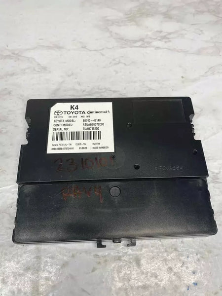 2019-2021 TOYOTA 4RUNNER CONJUNTO DE UNIDAD DE MÓDULO DE CONTROL TELEMÁTICO OEM 8674042140