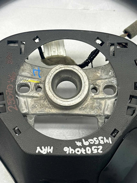 2016 TO 2022 HONDA HRV STEERING WHEEL BLACK LEATHER ASSY OEM 78501T5AN21ZA FRONT