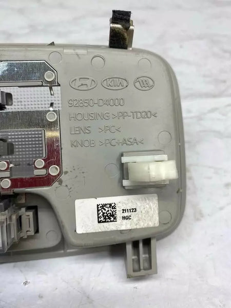 20 21 22 23 24 KIA SOUL LUZ INTERIOR LÁMPARA DE TECHO DE CORTESÍA OEM 92850D4000