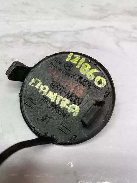 21 22 23 HYUNDAI ELANTRA PARACHOQUES DELANTERO CUBIERTA DE TAPA DE ARO DE REMOLQUE GRIS M6T OEM 86517AA000