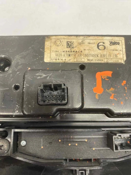 2017 TO 2022 NISSAN ROGUE SPORT CLIMATE CONTROL HVAC PANEL W/DUAL OEM 275006MA0A