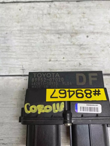 Toyota Corolla occupant detection 2019 to 2023 control module OEM sed 8995207020