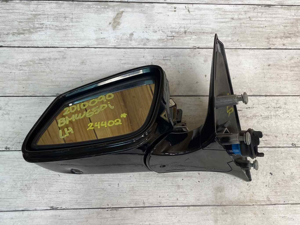 DOOR MIRROR BMW 650I 12 15 LEFT NO COVER HAS SOME BURNT PARTS OEM 51167283469