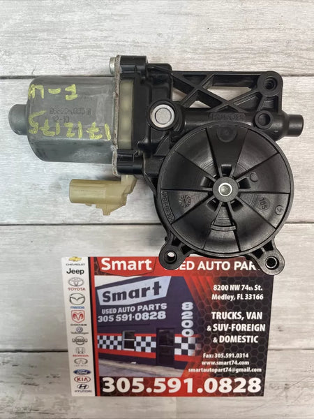 12 13 14 15 16 GCM TERRAIN POWER WINDOW MOTOR FRONT LEFT DRIVER SIDE ASSY OEM 22823480