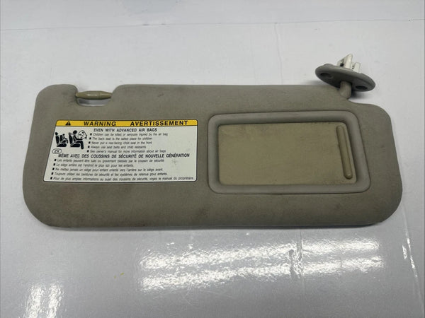 2016 2017 LEXUS IS200T SUN VISOR RIGHT SIDE ILLUMINATED ASSY OEM 7431053520C2