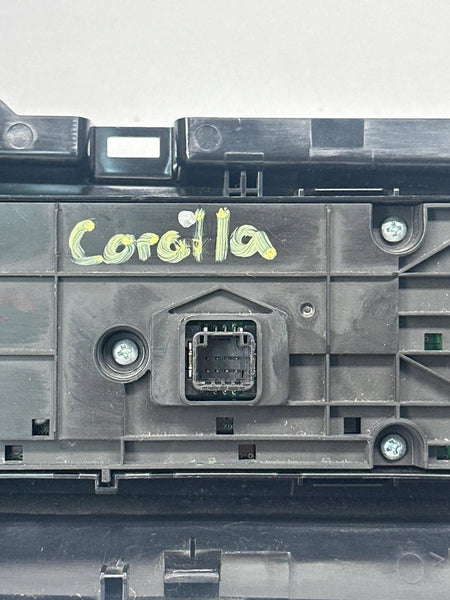 2014 TO 2016 TOYOTA COROLLA CLIMATE CONTROL AC AUTO PANEL ASSY OEM 5590002500