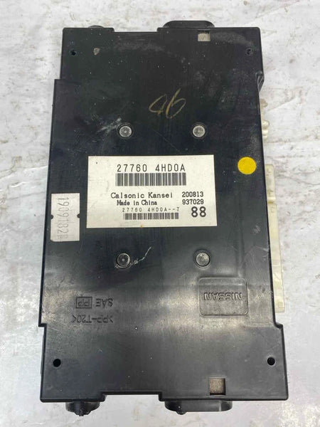 2014 2015 INFINITI Q50 CLIMATE CONTROL HVAC AC MODULE UNIT 3.7L OEM 277604HD0A