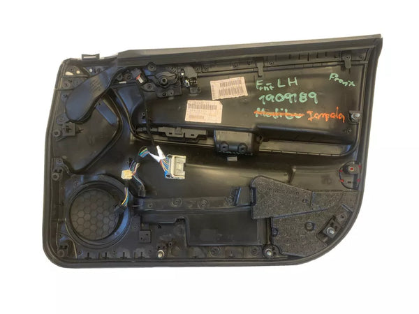 Moldura de panel de puerta para Chevy Impala 2012-2016, parte delantera izquierda, conjunto negro OEM 22929771
