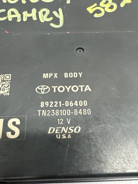 2020 TO 2023 TOYOTA CAMRY MULTI NETWORK CONTROL MODULE UNIT ASSY OEM 8922106400