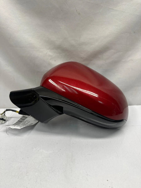 2020 HYUNDAI SANTA FE DOOR MIRROR LEFT SIDE ASSY OEM 87610S2210 BLIND SPOT RED