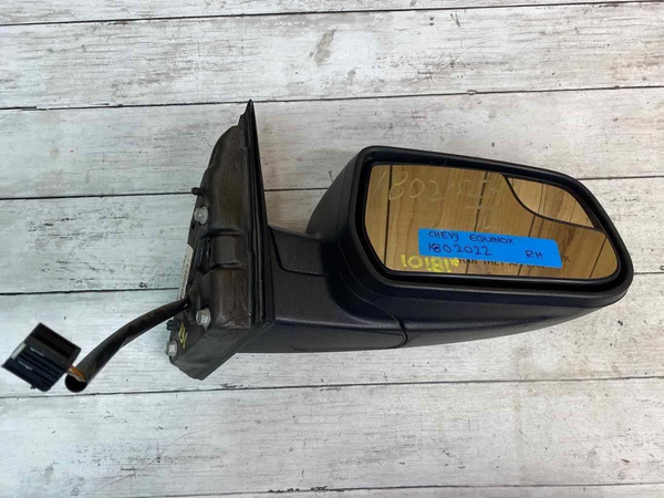 Chevrolet Equinox door mirror 2012 2014 right side black textured OEM 22818263