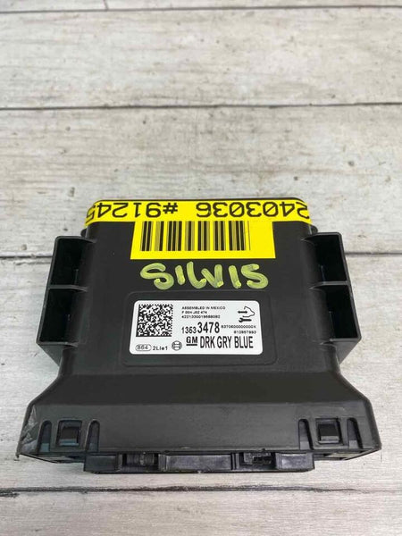 Chevrolet Silverado network gateway 2019 2023 control module OEM assy 13533478