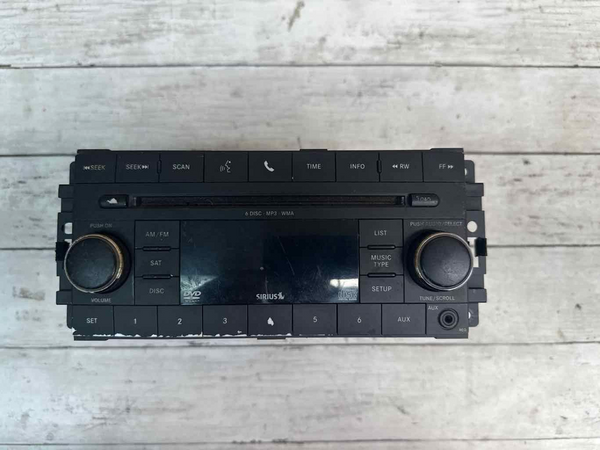 Dodge Journey rádio am fm 2008 2010 receptor de rádio satélite assy OEM 05064948AC