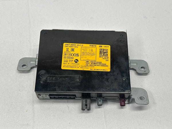 2025 KIA K4 TELEMATICS COMMUNICATION CONTROL MODULE UNIT ASSEMBLY OEM 96510GG150