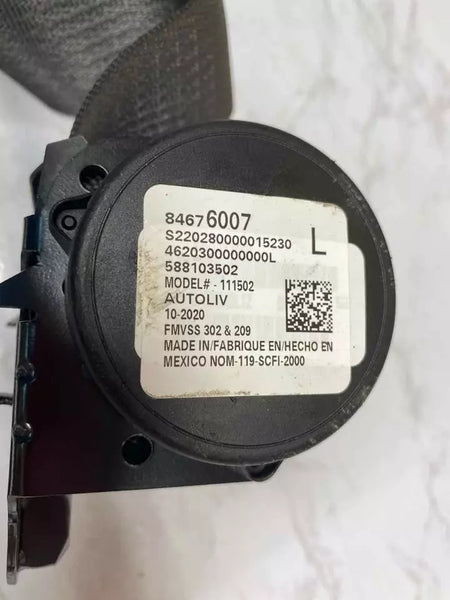 18 19 20 21 CHEVROLET TRAVERSE CINTURÓN DE SEGURIDAD TRASERO IZQUIERDO CONJUNTO RETRACTOR OEM 84676007