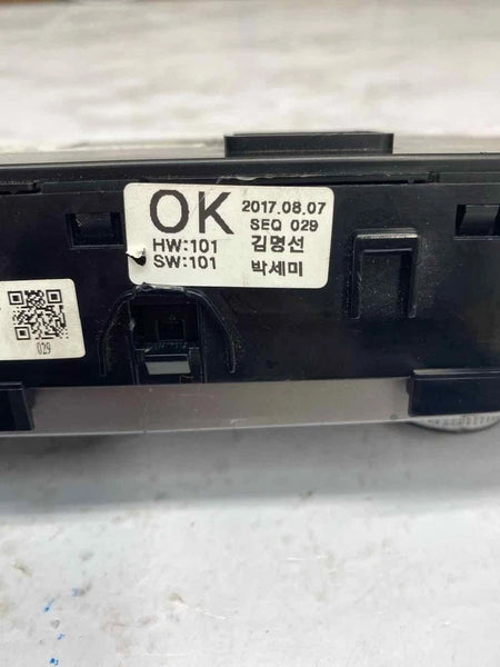2018 2019 HYUNDAI SONATA CLIMATE CONTROL HVAC AC PANEL MANUAL OEM 97250C2AB0ZL5
