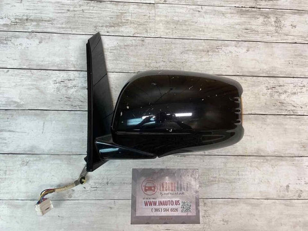 DOOR MIRROR ODYSSEY 2011 2013 HONDA LEFT SIDE NH731P BLACK COLOR OEM 76250TK8A31