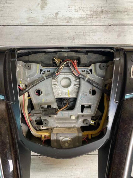 Volante Cadillac XTS 2013 a 2015 sem aquecimento preto OEM sedan 22988934
