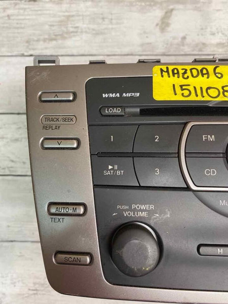 Mazda 6 Radio am fm 2009 radio tunner & receiver no navigation OEM GS3L669R0D