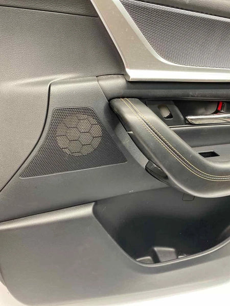 2024 MAZDA CX-90 DOOR PANEL TRIM FRONT RIGHT SIDE BLACK LEATHER OEM KSR568420K