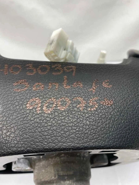 2017 TO 2019 HYUNDAI SANTA FE STEERING WHEEL XL OEM 561102WAY0URY LEATHER HEATED BLACK