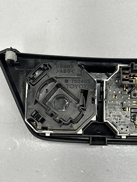 2013 TO 2018 TOYOTA RAV-4 CLIMATE CONTROL HVAC AC MANUAL PANEL ASSY OEM 5590142030