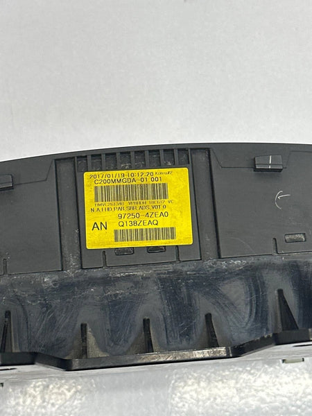 2018 HYUNDAI SANTA FE CLIMATE CONTROL AUTO PANEL SWB SPORT ASSY OEM 972504ZEA0