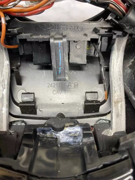 19 20 21 22 VOLANTE ACURA ILX NEGRO CON COSTURAS ROJAS DE CUERO ASPEC OEM 78501TX6A81ZE