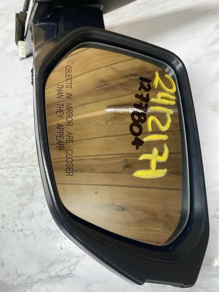 2018 2021 HONDA CIVIC DOOR MIRROR RIGHT SIDE POWER BLUE B607M OEM 76208TBAA03ZA