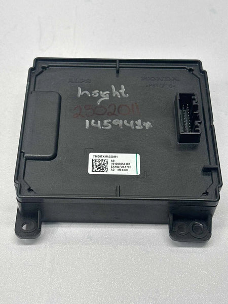 2020 HONDA INSIGHT CLIMATE CONTROL MODULE HVAC AC UNIT ASSEMBLY OEM 79600TXMA020