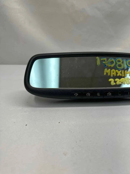 2009 TO 2013 NISSAN MAXIMA REAR VIEW MIRROR AUTO DIMMING NAVIGATION OEM 96321CM30A