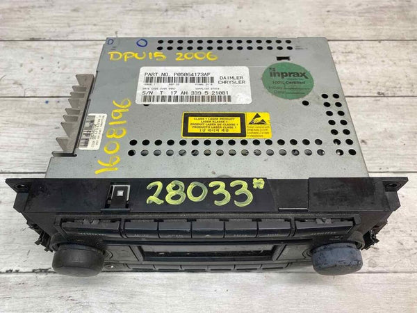 Conjunto de receptor de radio para camioneta Dodge Ram 1500 2004-2010 OEM 05064173AF