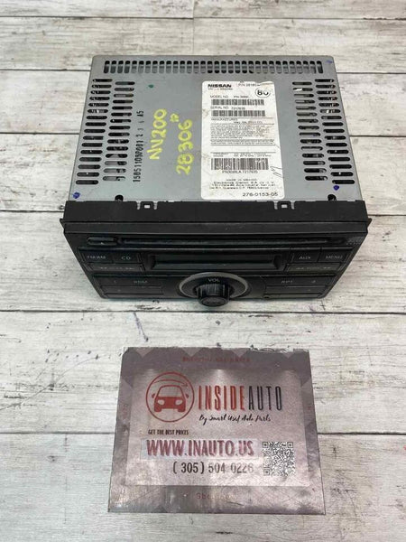 Nissan NV 200 radio am fm 13 to 16 receiver equipment CD MP3 assy OEM 28185ZW80D