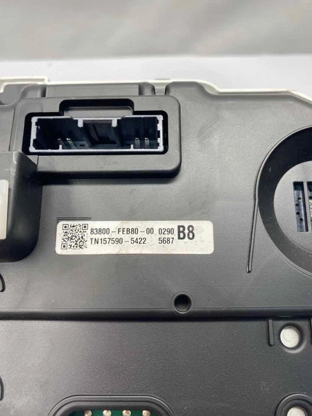 2020 TOYOTA COROLLA INSTRUMENT CLUSTER SPEEDOMETER SEDAN OEM 83800FEB80 MPH 29K
