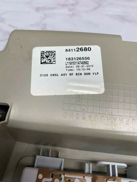 16 17 18 19 20 21 22 CHEVY COLORADO CONSOLA SUPERIOR CONJUNTO DE LUZ DE CONDENSACIÓN DE TECHO OEM GRIS 84112680